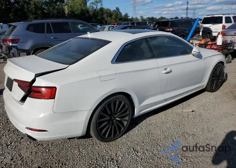 2018 Audi A5 Premium Plus z USA, uszkodzony, nr VIN WAUPNAF52JA001233